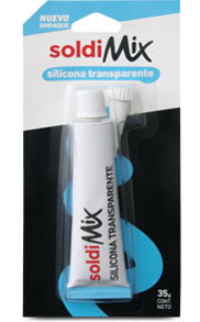SILICONA TRANSPARENTE 50G SOLDIMIX