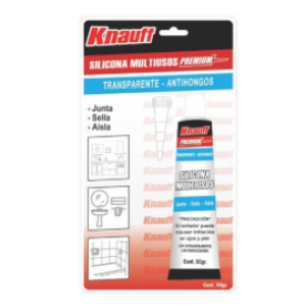 SILICONA TRANSPARENTE MULTIUSO 50G KNAUFF	