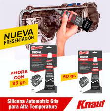 SILICONA AUTOMOTRIZ GRIS MULTIUSO 50G KNAUFF