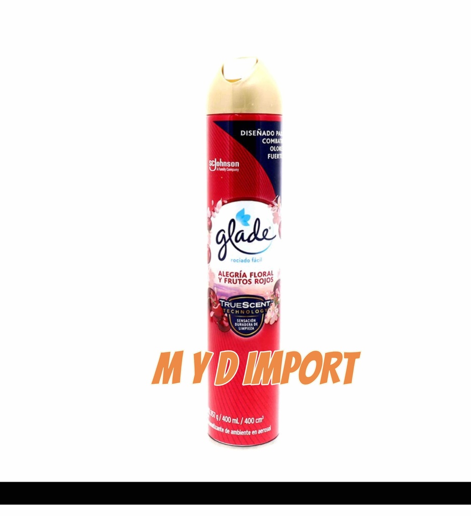 GLADE FRUTOS ROJOS 400mL 5 en 1