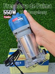FRESADORA DE MANO 1/4 550WT DONG CHENG