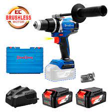 TALADRO ATORN INALAMBRICO 20V 4 AMP  DONG CHENG DCJZ03-13- 120NM