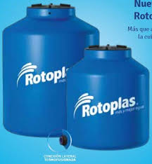 TANQUE ROTOPLAS 600 LTS AZUL ACCESORIO COMPLETO