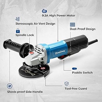 AMOLADORA DONGCHENG 4.1/2 1100 WATTS FITRO VIDA