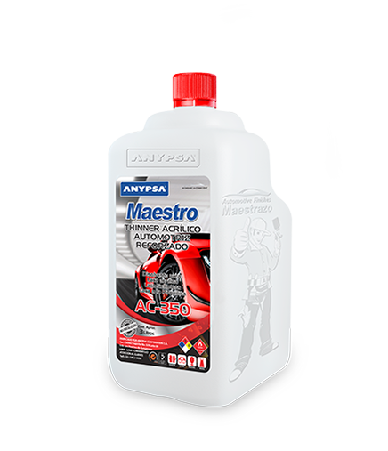 THINNER MAESTRO AC-3.50 ACRILICO AUTOMOTRIZ 2.800L
