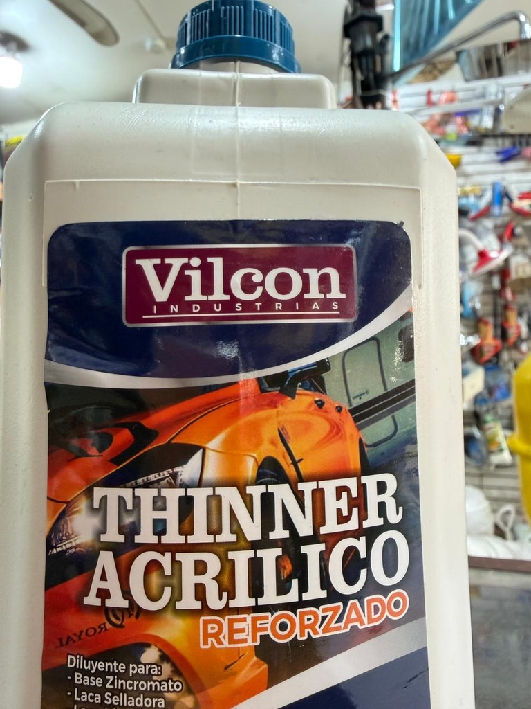 THINNER 3L ACRILICO VILCON Y PATRON