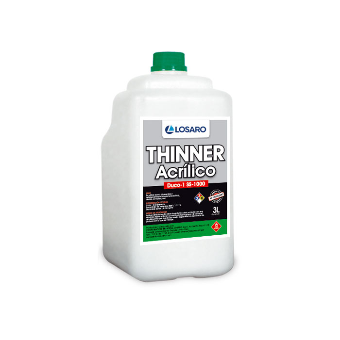 THINNER LUX 2.8L ACRILICO