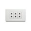 TOMA TRIPLE BLANCO UYUSTOOLS PESADO TMA603U