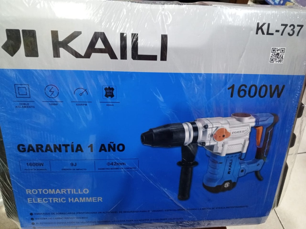ROTOMARTILLO SDS MAX KAILI 1600WTT