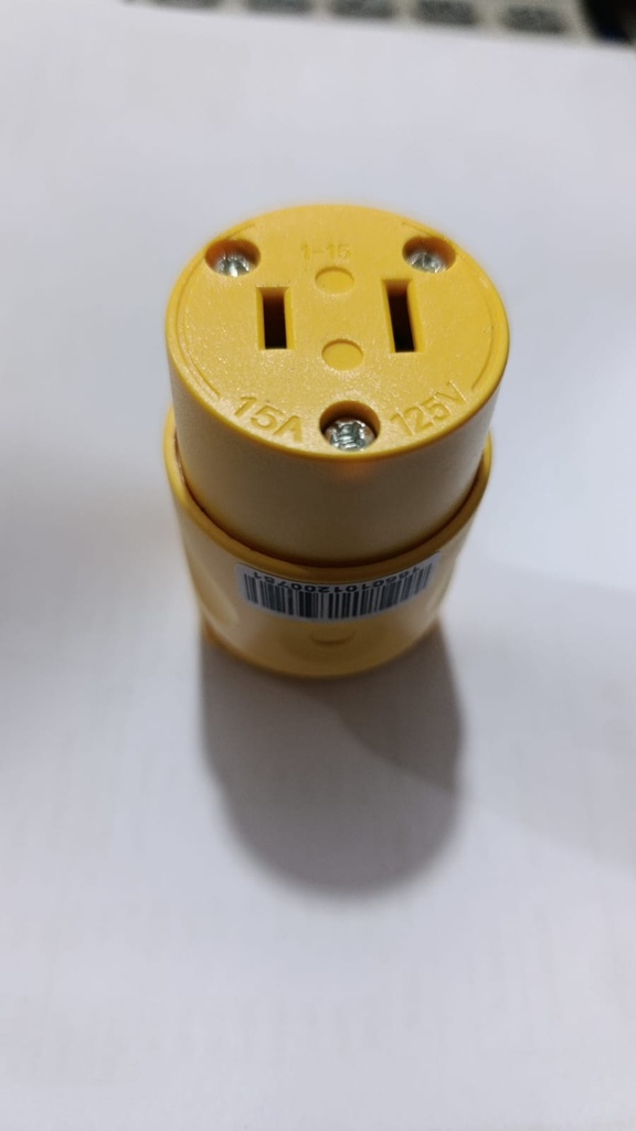ENCHUFE HEMBRA S/TIERRA HOME LIGHT 15MP