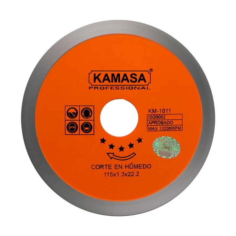 DISCO DIAMANTADO 4.1/2 CONTINUO KAMASA KM1011