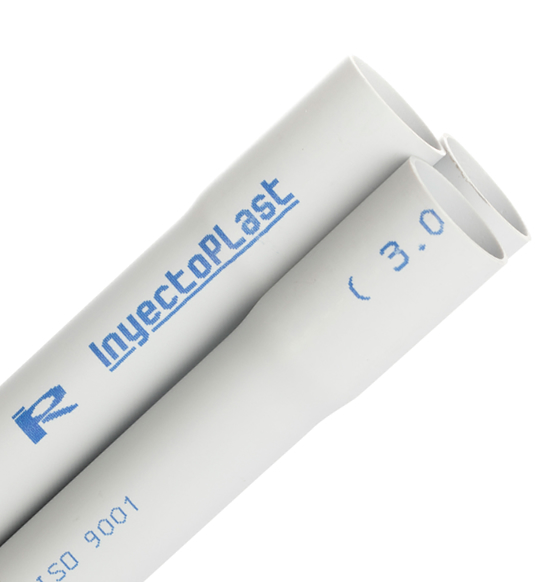 TUBO SEL 1.1/2'' X 3MT HUESO PLASTICA