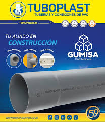 TUBO PARA AGUA 3'' CLASE 7.5 TUBOPLAST