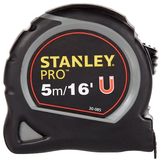 WINCHA STANLEY PRO 5M/16 MAGNETICO