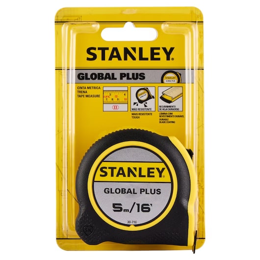 WINCHA STANLEY GLOBAL PLUS 5M/16