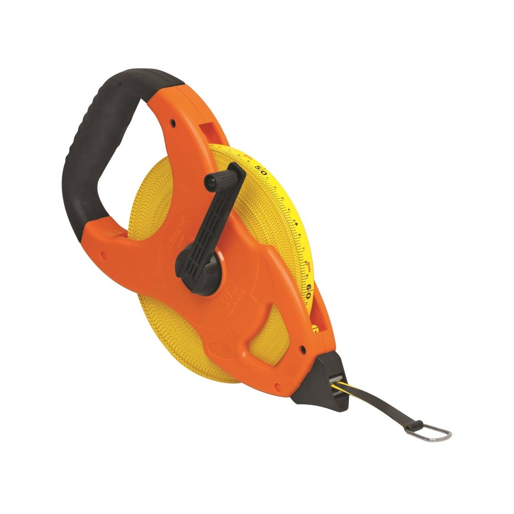 WINCHA TRUPER CRUCETA FIBRA VIDRIO 50M 12647