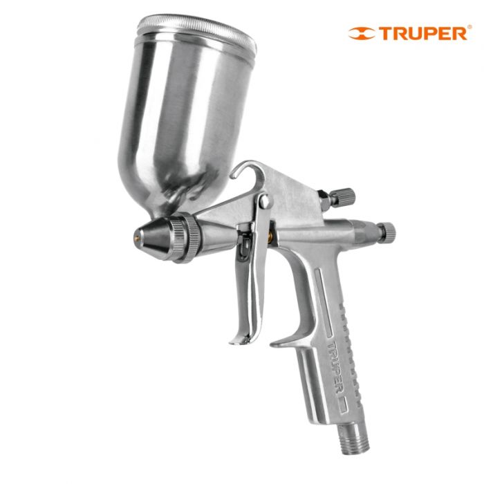 PISTOLA GRAVEDAD MINI DE RETOQUE TRUPER 11098