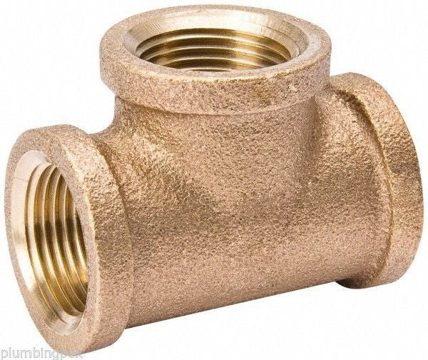 TEE BRONCE PESADO 1/2 FUGUESA