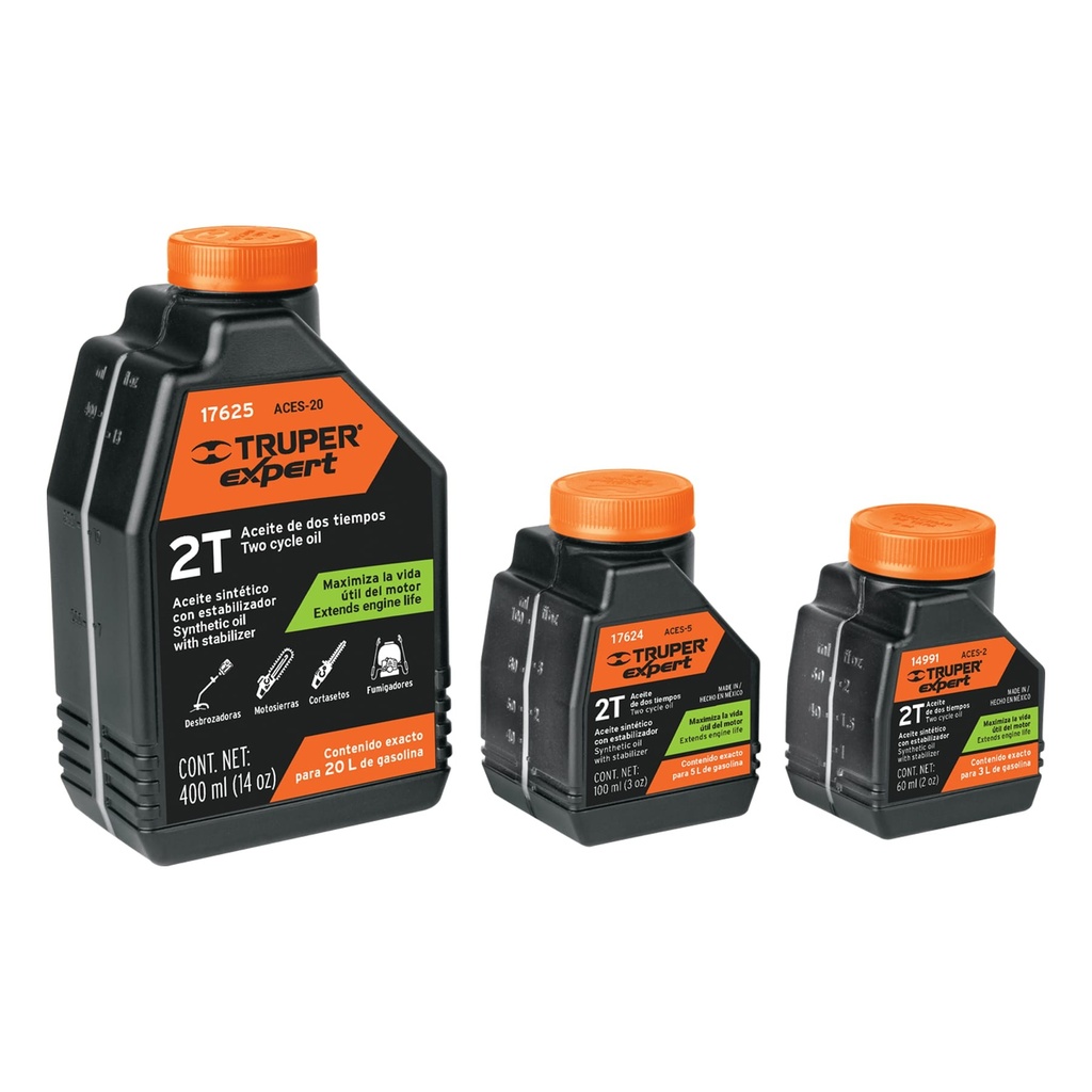 ACEITE DE 2 TIEMPOS 100ML TRUPER 17624