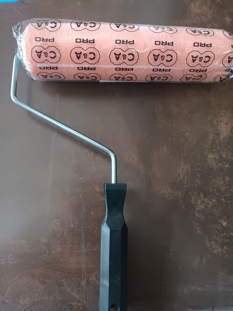 RODILLO C&A 9'' ANTI GOTEO NARANJA