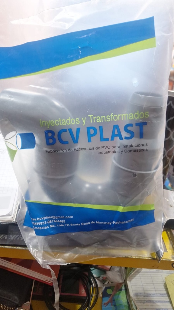 TRAMPA PVC P 2'' C/REGISTRO BCV PLAST