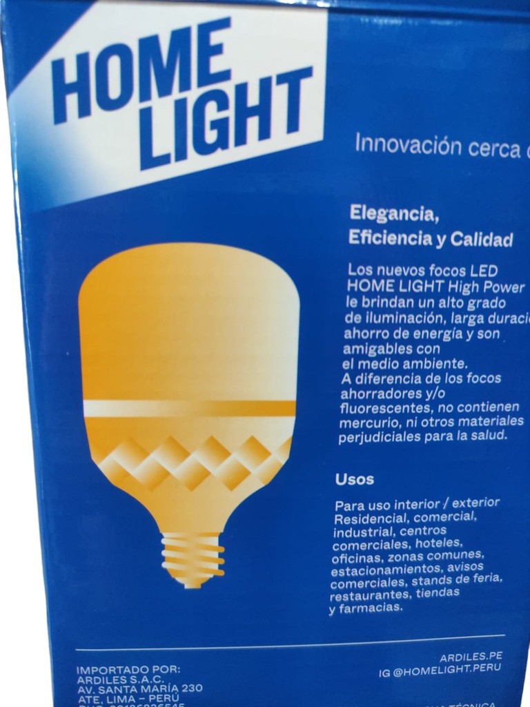 FOCO LED BOTELLA 18W L/CALIDA HOME LIGHT