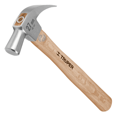 MARTILLO TRUPER 16-OZ MONGO MADERA 16752