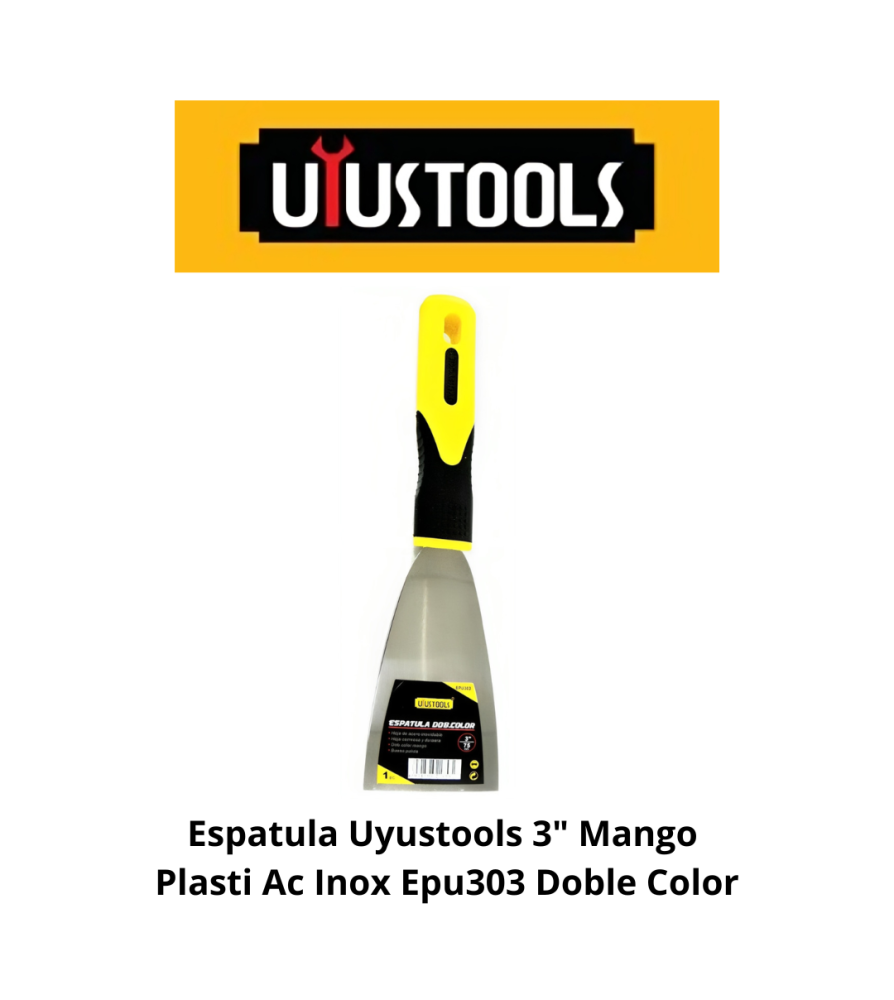 ESPATULA MANGO GOMA 4'' UYUSTOOLS