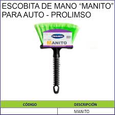 ESCOBA MINI MANITO PARA AUTO PROLIMSO