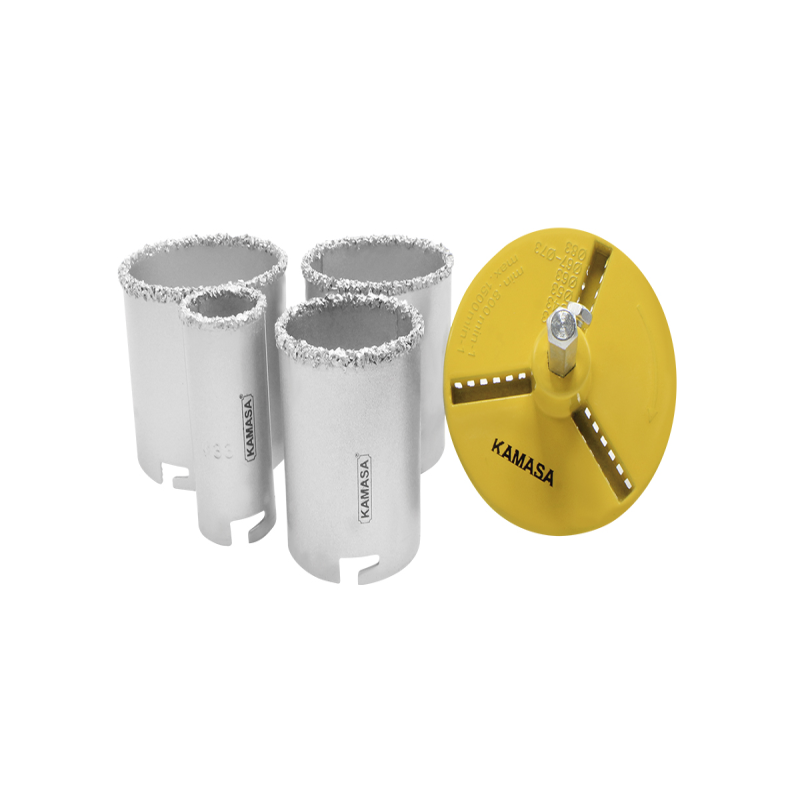 SIERRA COPAS P/MAYOLICA JUEGO 5PS UYUSTOOLS SE0205