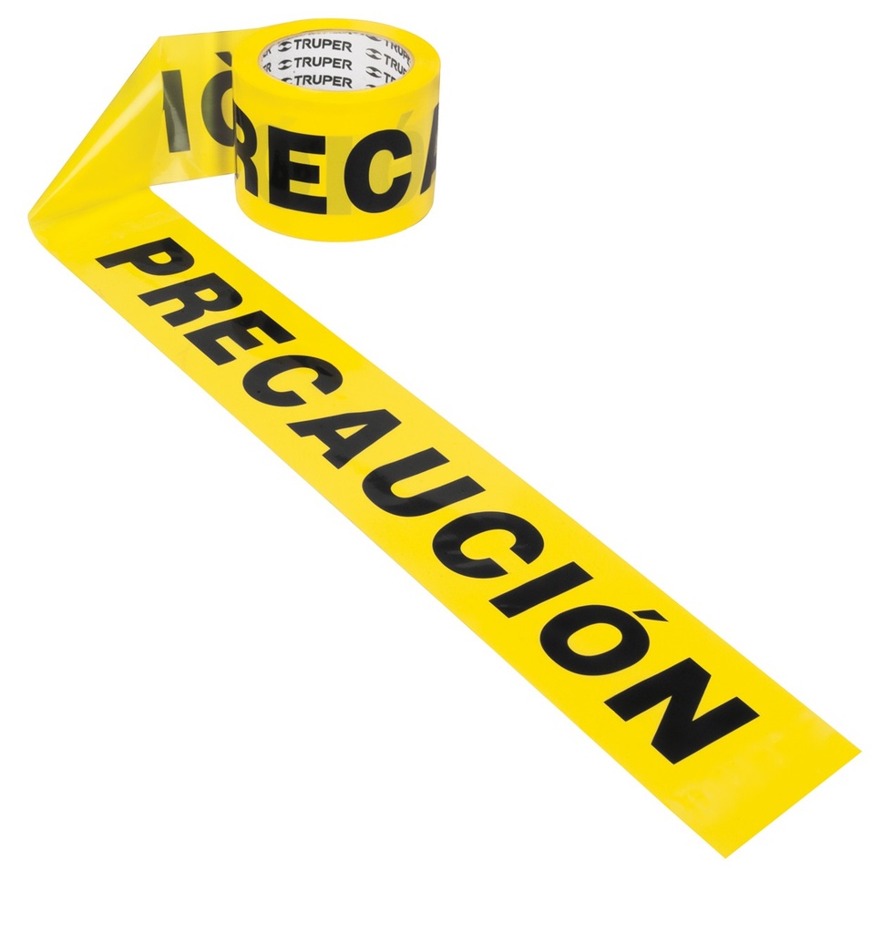 CINTA PRECAUCIO 3X1000 AMARILLO TRUPER 305M 12583