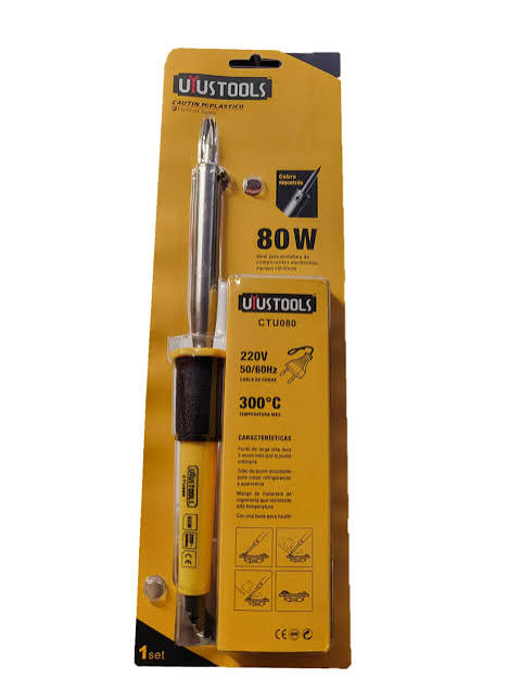CAUTIL PISTOLA SOLDAR 80W UYUSTOOLS CTU080-L