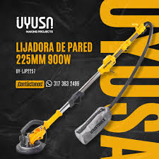 LIJADORA PARA PARED 900W 225MM UYUSTOOLS