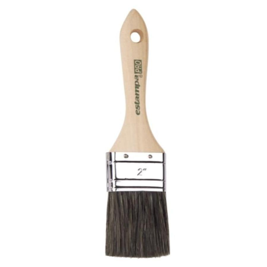 BROCHA 2" MANGO DE MADERA F3C