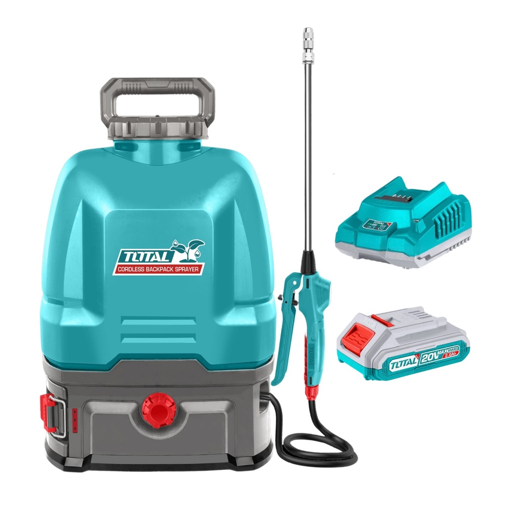 FUMIGADORA MOCHILA INALAMBRICO 16L 20V 4AM TOTAL