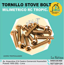 ESTOBOLT 6/32 PARA RECTANGULAR
