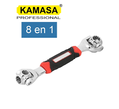 LLAVE MULTIFUNCION 8 EN 1 8-19 KAMASA