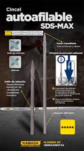 PUNTA MAX SDS AUTOAFILANTE KAMASA KM-2117