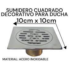 SUMIDERO C/TRAMPA CUADRADO INOX SEVILLA FD-03