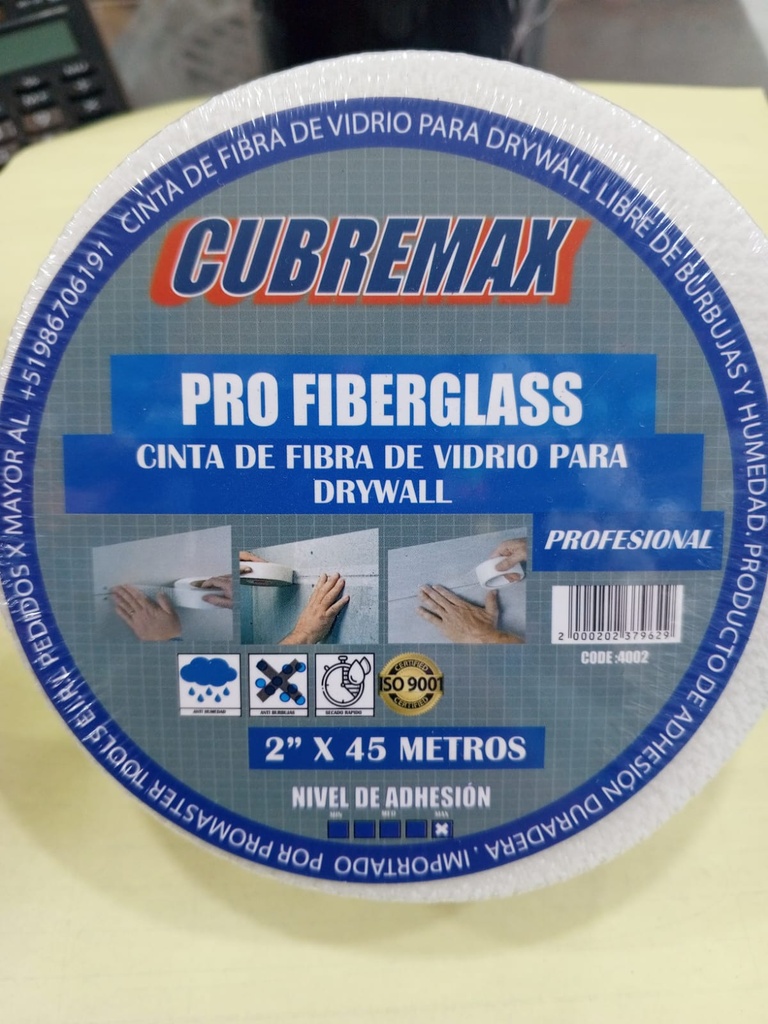 CINTA DRYWALL 45mt CUBRIMAX