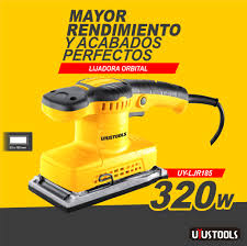 LIJADORA ORBITAL 320W UYUSTOOLS UY-LJR185