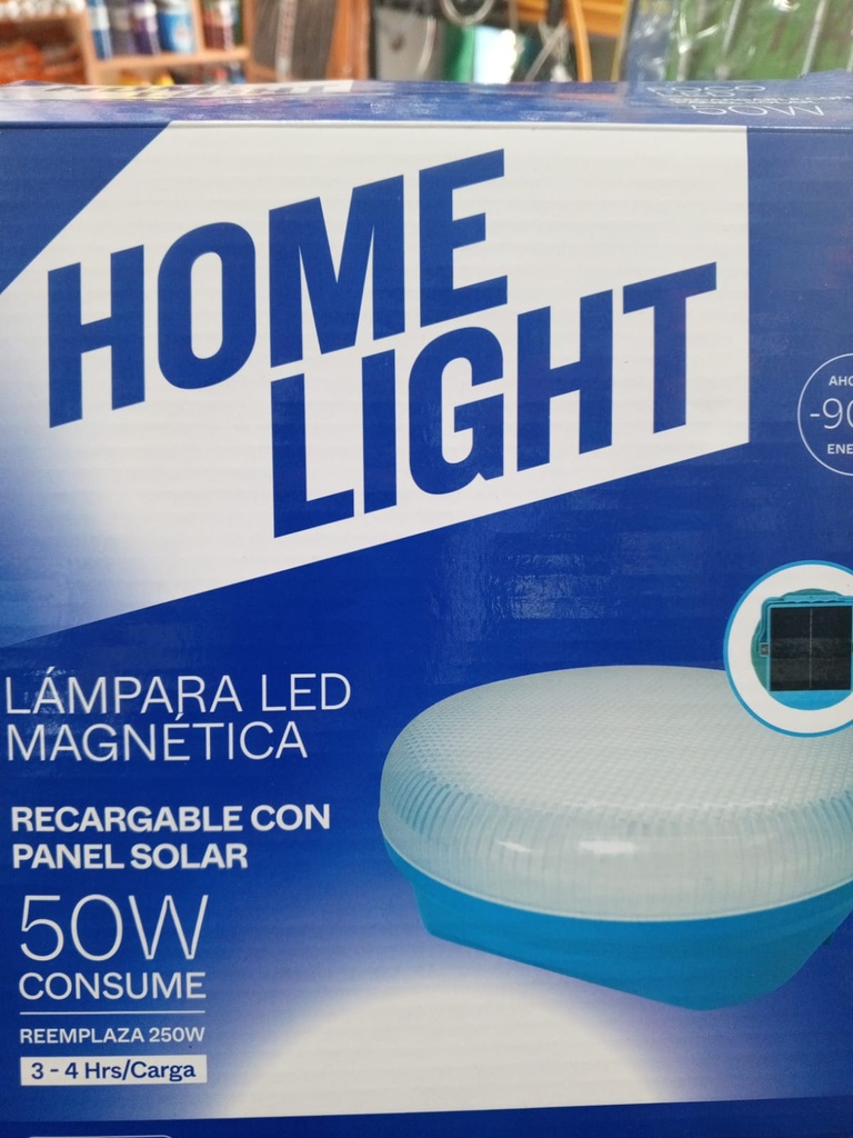 LAMPARA LED SOLAR 50W LUZ DIA HOME LIGHT
