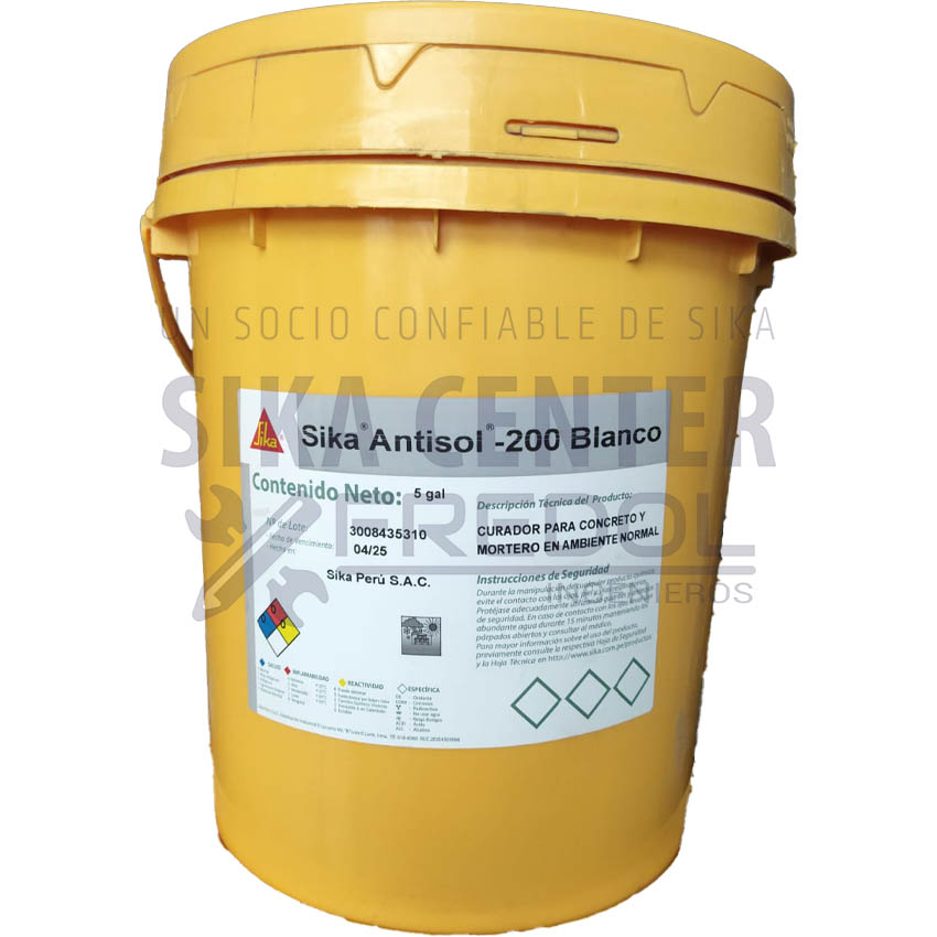 SIKA ANTISOL CURADOR 200 BLANCO 5GL