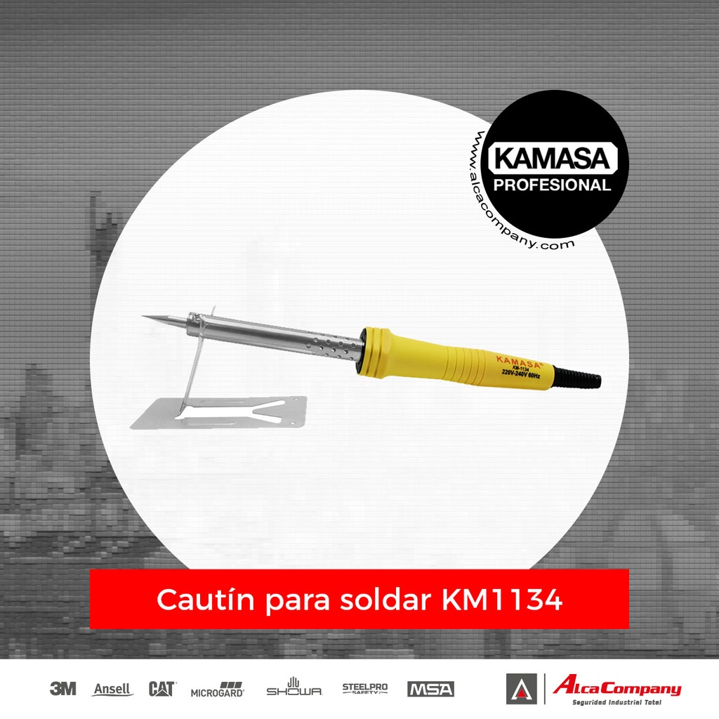 CAUTIL PISTOLA SOLDAR 60W KM1134 KAMASA