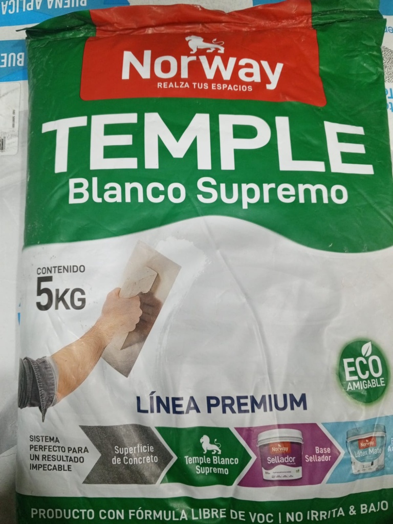 TEMPLE NORWAY 25KL BLANCO SUPREMO