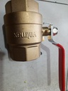 LLAVE DE PASO PESADO BRONCE P/GAS 4" VALMAX