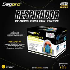 MASCARILLA CON DOBLE FILTRO ANTIGAS SEGPRO