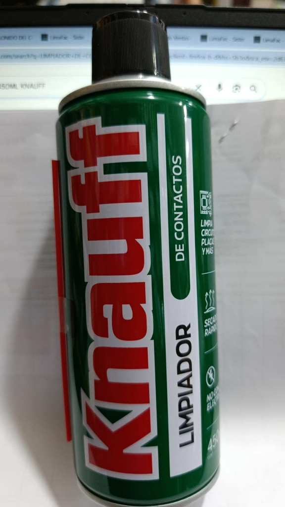LIMPIADOR DE CONTACTOS 450ML KNAUFF