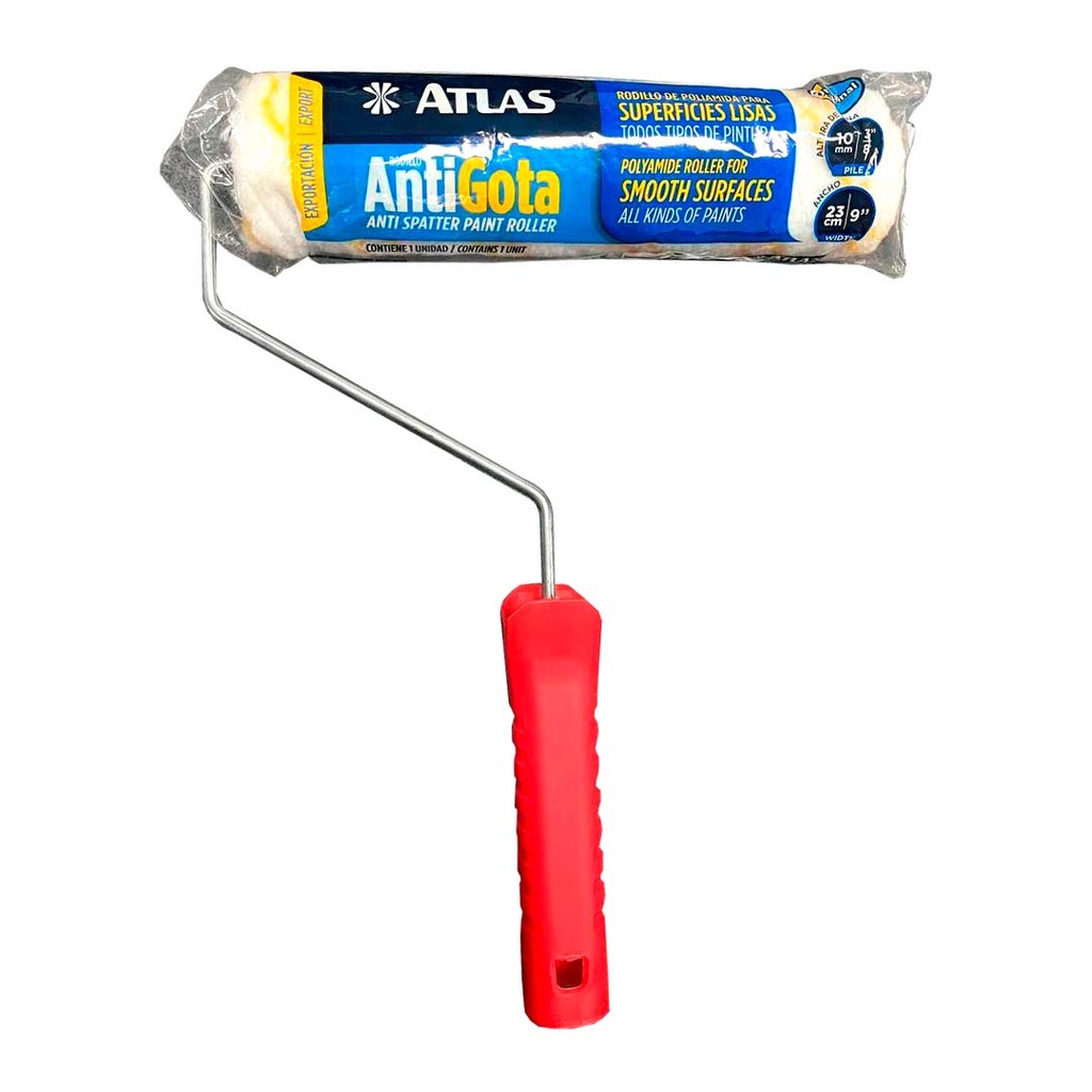 RODILLO ANTIGOTA ATLAS 9''P
