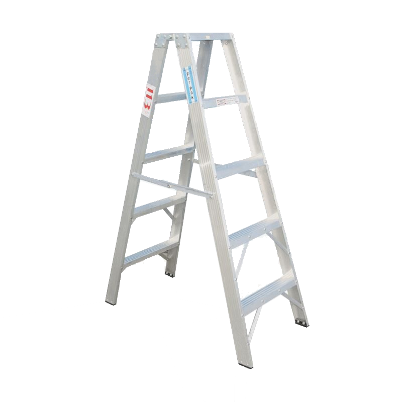 ESCALERA TIJERA 5 PASOS ALUMINIO DOBLE GRADA PESADO PROMASTER